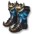 Blue Boots - fighting - No Background PNG