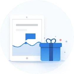 Tablet and Gift - technology - PNG