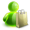 Green Shopping Person - shopping - No Background PNG