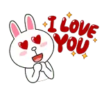 Rabbit斯基 - love - meme - PNG Images