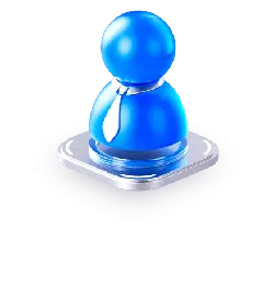 Blue Person Icon - business - Transparent Layer PNG