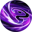 Purple Energy Sphere - mystical - Transparent Background PNG