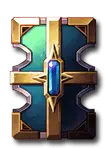 Blue Gem Lock - lock - Transparent Background PNG