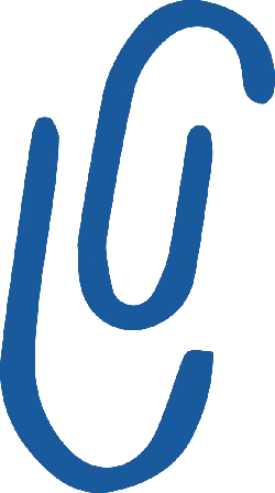 Blue U-shaped Pattern - logo - PNG Images