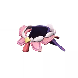Bow Hair Accessory - white - High Resolution PNG
