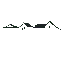 Traditional Building Silhouette - night - PNG