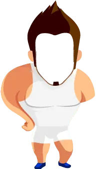 Bodybuilder - character - High Resolution PNG