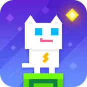 Pixel Cat - cartoon - Free PNG