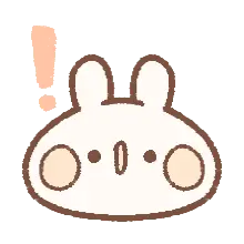 Surprised Rabbit - small animal - No Watermark PNG