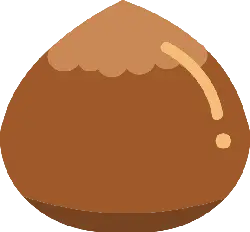 chestnut - nut - No Background PNG