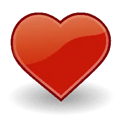 Heart Emoji - red - PNG
