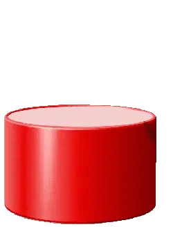 Red Cylinder - object - No Background PNG