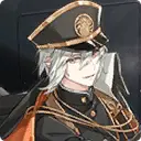 White-haired Man - helmet - PNG