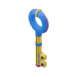 Colorful Key - toy - No Watermark PNG