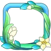 Floral Frame - Free for Commercial Use PNG
