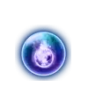 Mysterious Energy Sphere - purple - No Background PNG