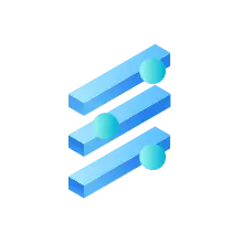 Blue Geometric Shapes - simple - tech - Free Download PNG