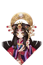 Black-haired Witch - long hair - Lossless PNG