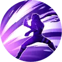 Ninja in Purple Light - motion - Free Download PNG