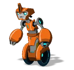 Orange Robot - robot - Lossless PNG