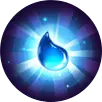 Blue Water Drop - magic - PNG