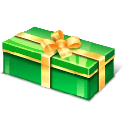 Green Gift Box - holiday - packaging - Free Download PNG