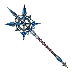 Star Staff - red - Transparent Background PNG