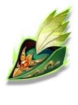 Green Elf Headpiece - helmet - PNG Images