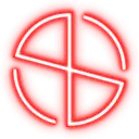 Red Circular Symbol - red - No Background PNG