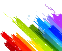 Colorful Stripes Pattern - geometric shapes - Transparent Background PNG