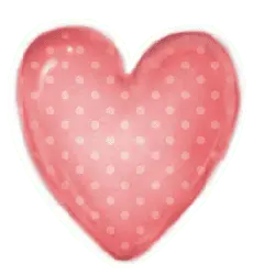 Heart Emoji - dots - No Background PNG