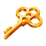 Gold Key - collection - High Resolution PNG