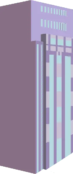 Abstract Building - modern art - Transparent Layer PNG