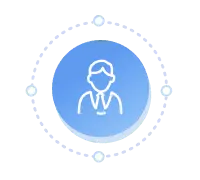 Blue Person Icon - Free PNG
