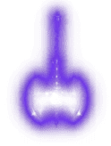 Purple Glow Object - shape - PNG Images