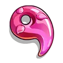 Pink Gem Drop - shiny - No Background PNG