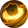 Golden Shield - mystery - High Resolution PNG
