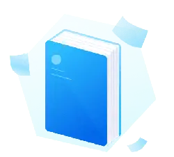 Blue Book - book - PNG