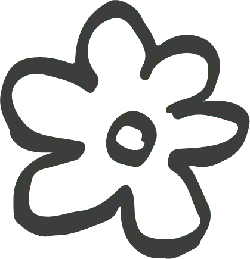Flower - line - No Background PNG