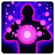 Mysterious Figure - purple - High Resolution PNG