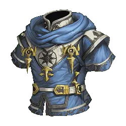 Blue Knight Armor - metal embellishments - No Watermark PNG