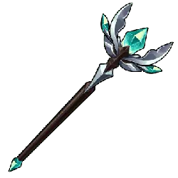Emerald Staff - staff - High Resolution PNG