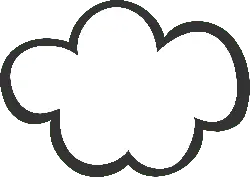 Cloud - black - weather - High Resolution PNG