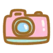 Pink Camera - No Watermark PNG