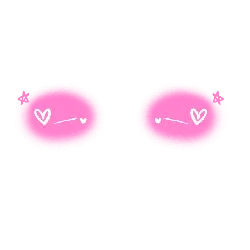 Pink Glowing Eyes - glowing - PNG