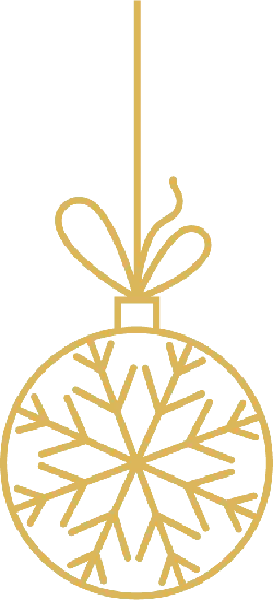 Snowflake Ornament - Curated PNG