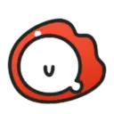 Q版Red Chicken - red - Transparent Layer PNG