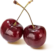 Cherry - shiny - red - High Resolution PNG