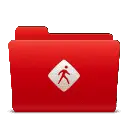 Red Folder - warning - Lossless PNG