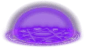 Purple Energy Sphere - Curated PNG